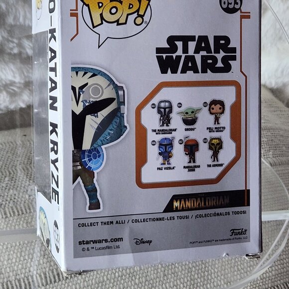 Funko Pop! Star Wars The Mandalorian Bo-Katan Kryze with Shield #693 - Picture 4 of 10